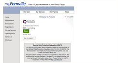 Desktop Screenshot of fernvillesurgery.org